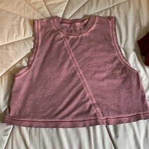 Lulu lemon cropped tank top